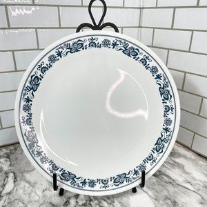 Vintage Corelle by Corning Dinner Plates "Old Town Blue" Set of 4 Blue and White